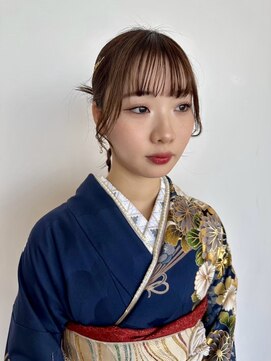 イタクラ 赤道店 (ITAKURA) カチモリヘア／三つ編み／ヘアアレンジ／成人式／和装ヘア／袴