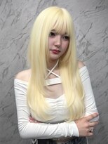 フィーリア 心斎橋堀江店(philia)&nbsp;ホワイトブロンド×トレンドレイヤーカット