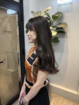 ヌープヘアーアイス(NUUP.hair ici) 大人可愛い大人美人くすみカラーアッシュグレーベージュ