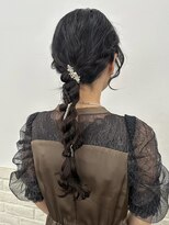 メイクス 表参道(MAKE'S omotesando)&nbsp;編み下ろしアレンジ