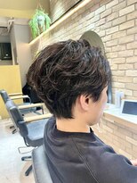 ゼスト 三鷹店(ZEST) スパイキーショートニュアンスパーマ縮毛矯正/三鷹/吉祥寺/みき