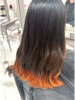 シャルティア(SHALLTIA) デザインカラー/裾カラー/オレンジカラー/ナチュラルスタイル