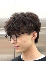 フィフスパーク(fifth PARK) 渋谷波巻きツイストスパイラルシャドウパーマ緩めメンズカット