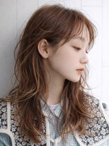 シオン(shion) 韓国ヘア顔周りレイヤーロング前髪_F21490