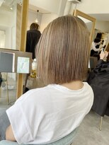 コノカ 北浜(KONOKA)&nbsp;ミニボブレイヤー/ハイライト/髪質改善/縮毛矯正/北浜/30代