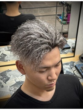 カイ(X) ツイストパーマ/ホワイトメッシュ