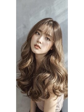 TMJ 熊本韓国レイヤー×コテ巻きパーマ×髪質改善