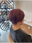 ピンクラベンダーのダブルカラー♪