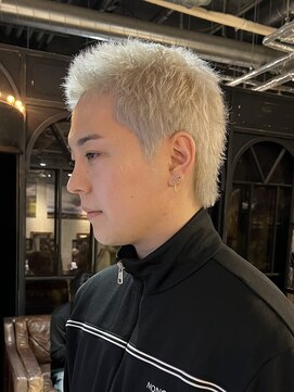 ノラ ヘアーサロン(NORA HAIR SALON) 【石山】おしゃれハイトーン坊主
