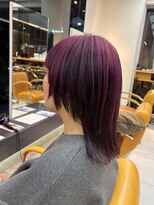 ヘアールーム(Hair Room)&nbsp;アンブレラカラー　ルビーバイオレット　ウルフ