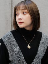 ALLEN hair 武庫之荘店　髪質改善&トリートメント【8月中旬OPEN（予定）】&nbsp;丸みがかわいいナチュラルボブ