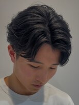 フィフスパーク(fifth PARK) セットをより簡単にフェザーパーマセンターパート
