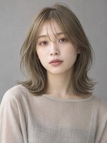 トリニティ(trinity)&nbsp;ブリーチ×髪質改善　カーキベージュブリーチ【豊見城】