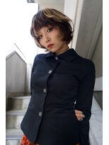 シクネ 新潟駅 万代(SHICUNE)&nbsp;ユウダイ★新潟/万代 顔まわりレイヤー　レイヤーボブ