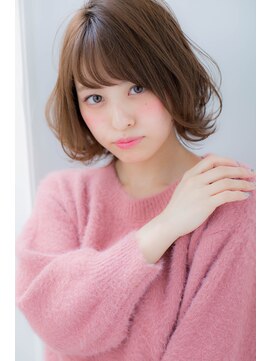 ローレン(LOREN) ＊LOREN＊目ヂカラUPの小顔ふんわりショートボブ