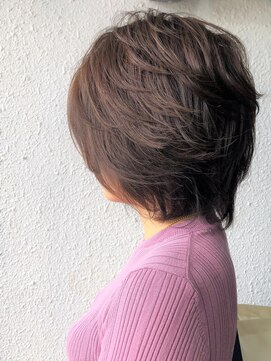 ディー エメ(D-aimer-) ピーチ・ショート　【カット・カラー】