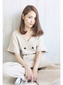 マロンブラウン/マロンベージュ/段カット◎20代30代