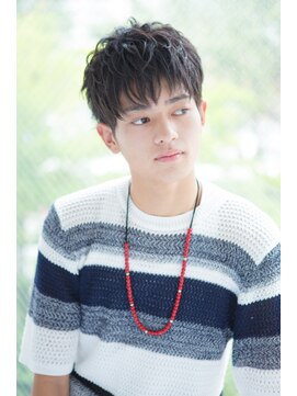 アッシュタカサキ(ash takasaki) 20代30代 メンズモテ髪 オンオフ決まる黒髪ショート