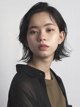 スギヘアデザイン(SUGI HAIR DESIGN) ブラック×ミディアム