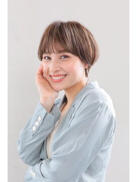 ハピネス 西大寺店(Happiness) 大人かわいい小顔ひし形ショートボブ