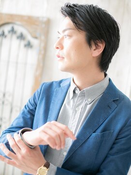 グルーミングサロン バーバー キャッスル 北浦和西口(Grooming salon Barber Castle) アレンジ自在♪七三アップバングショートK