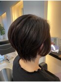 【大人ショート】品のあるショートヘア