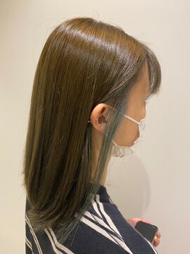 ニシオギ ヴォイス 西荻窪店(nishiogi voice) イヤリングカラー　髪質改善★西荻窪