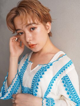 カンナ(Canna) マッシュ/２wayフェザーバング/カーキグレージュ/髪質改善/20代