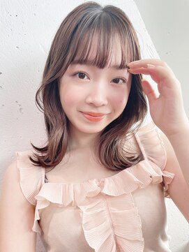 アルバム 新宿(ALBUM SHINJUKU) ふんわりくびれ巻き_くびれヘアビタミンカラー_28908