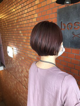 ボスコ 下北沢店(bosco) ペオニーピンク×ボブ【gocci】