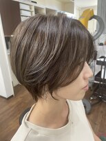 エチュード&nbsp;グレージュ×ハンサムショート