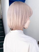 ソーコ 渋谷(SOCO) ハイトーンホワイトベージュグレージュケアブリーチ