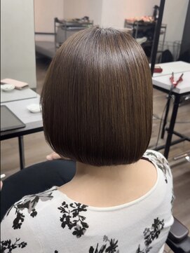 ヴィフ 大船(VIF) ボブ/ココアベージュ/グレージュカラー/白髪ぼかし/脱白髪染め