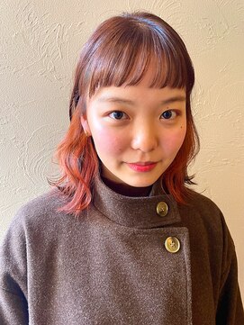 ヘアモード カクテル インナーカラーでお洒落感UP♪【MARIA】