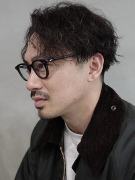 メンズヘアトーキョー(MEN'S HAIR TOKYO) エアリーパーマ/サイドパート/ダンディ