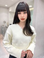 ロンド マーレ 天神大名店(Lond mare)&nbsp;韓国ヘア　韓国風顔まわりカット　高校生カラー　ブリーチカラー