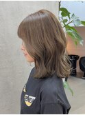 ブリーチを使わない!ナチュラルミルクティー*