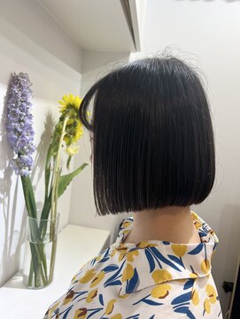 ラフ 原宿(L.a.a.g.f harajuku) 切りっぱなし ボブ@原宿