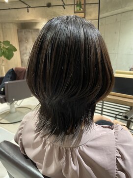 アイノアクロノス 新大久保(AInoa CRONOS) 髪質改善ヘアエステ～ナチュラル縮毛矯正/マッシュウルフVer～