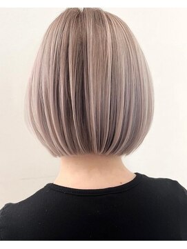 ジルブラン(JIL BLAN) ハイライトバレイヤージュダブルカラー20代30代40代グレージュ