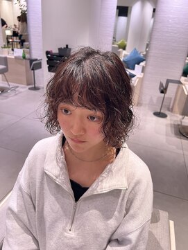 ステア ケース(stair case) デジタルパーマボブ