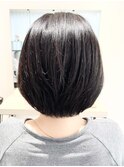 大人ボブ/グラデーションボブ/前上がりボブ/ショートボブ