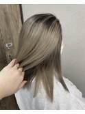 グレージュ◯バレイヤージュ、シャドールーツ