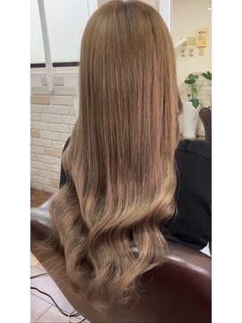アーチフォーヘア 心斎橋店(a-rch for hair) ミリエクステでハイトーンロング