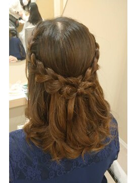 ランリ 名古屋名駅(ranri) 編み込みハーフ