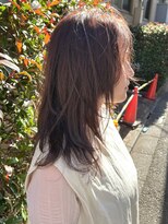 ミュラ(mulah)&nbsp;ラベンダーベージュ春カラー＊ブリーチなし暖色カラー/明大前