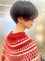 ラウンジ モリオ イケブクロ(Lounge MORIO Ikebukuro) 【morio】ショート　女子　黒髪　ツーブロック♪