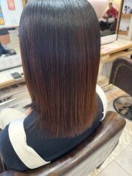 アース 霧島国分店(HAIR&MAKE EARTH) 誰でもツヤ髪！髪質改善ストレート