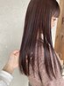 【土日限定】カット+透明感ケアカラー+クイックトリートメント￥12430→10000
