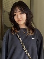 ムーン バイ ケンジ(moon by KENJE)&nbsp;ロングウルフ/インナーカラー